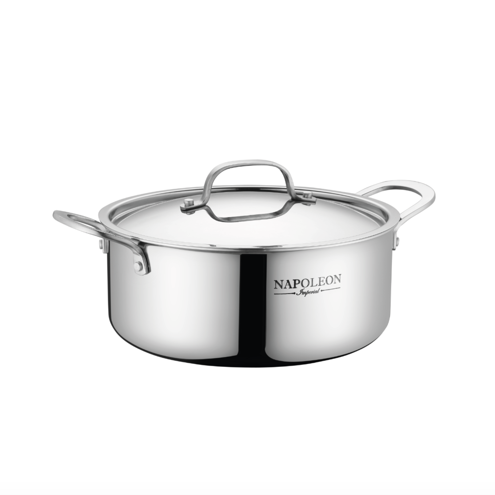 Faitout 20 cm Inox 18/10 Triply Collection La Gamme PRO NAP00395 - Napoléon Impérial