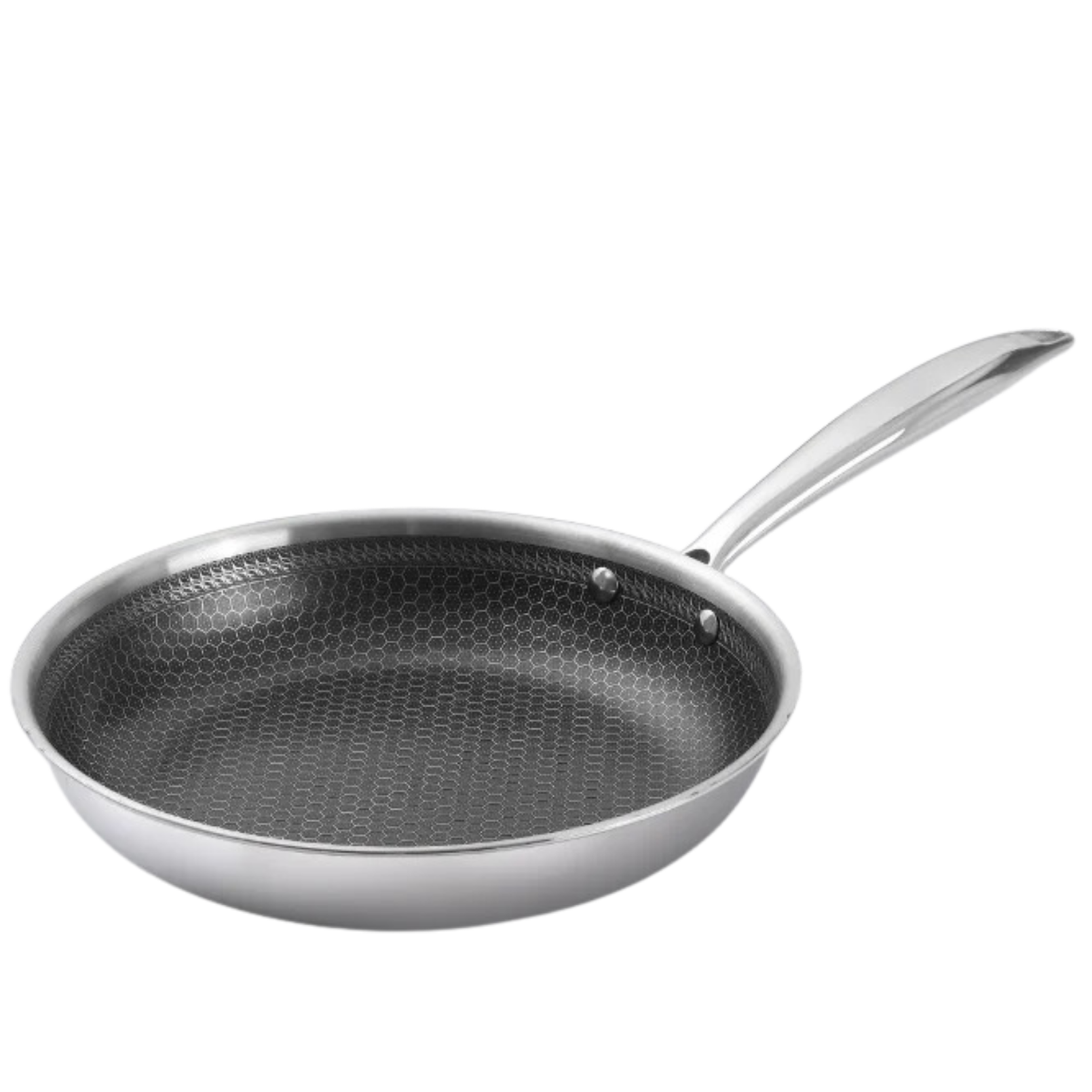 Poêle 32 cm en Inox 18/10 - Sans PFAS - Structure nid d'abeille Triple couche - Napoléon Impérial - NAP00489