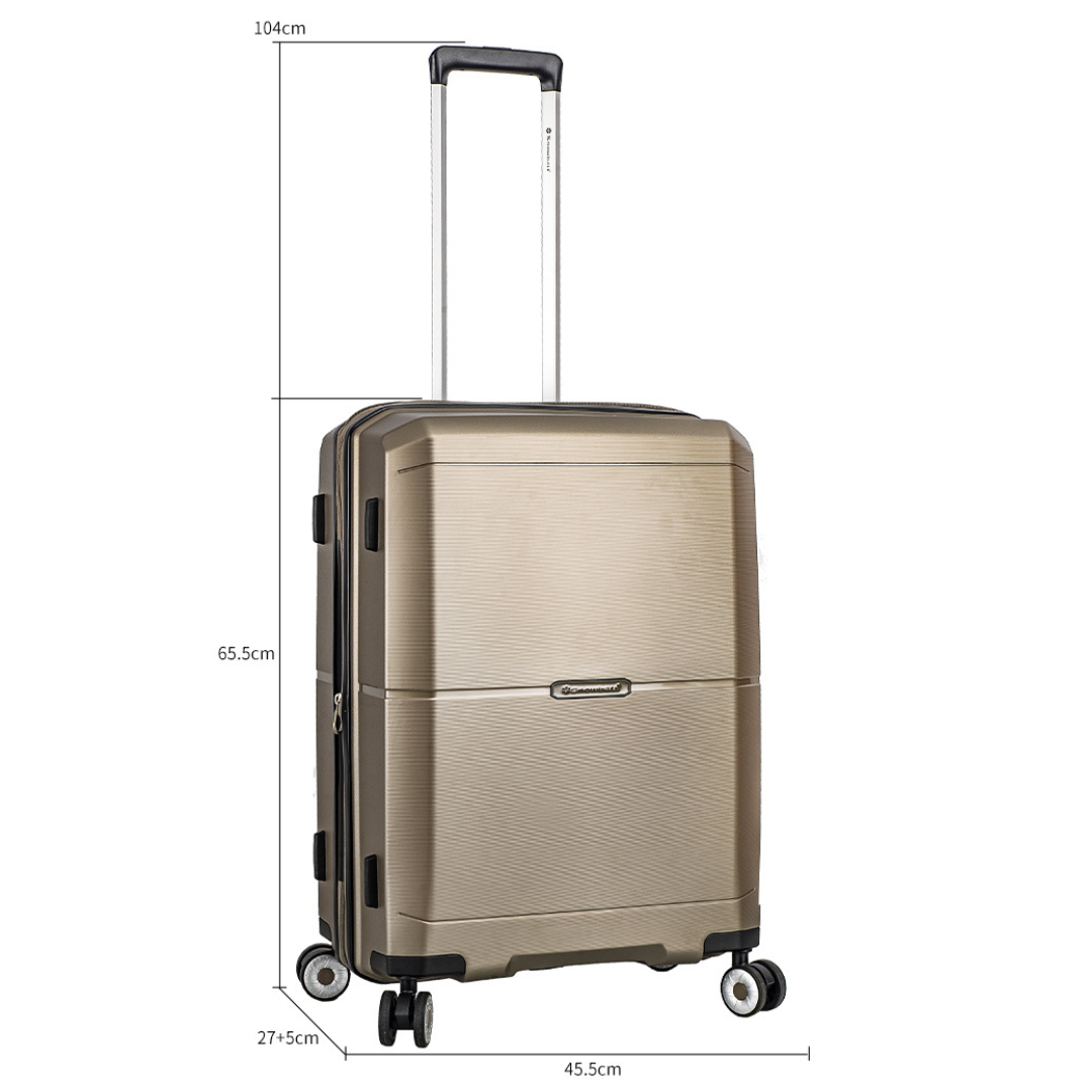 Valise Moyenne 65 cm - Snowball - Polypropylène Robuste 49103